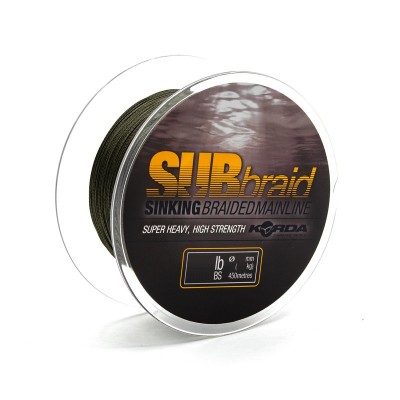 KORDA Шнур Sub Braid 450м 15lb