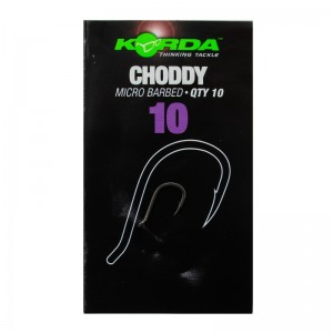 KORDA Крючок Choddy №10 с бородкой 10шт