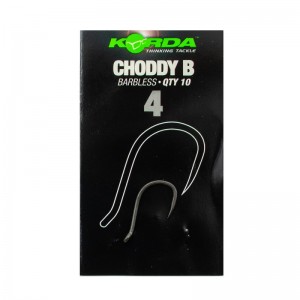 KORDA Крючок Choddy Barbless №4 без бородки 10шт