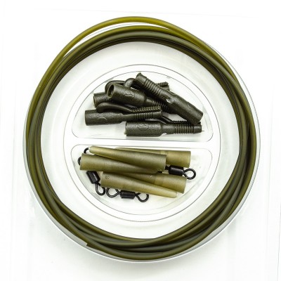 KORDA Набор клипса безопасная Lead Clip Action Pack Weed