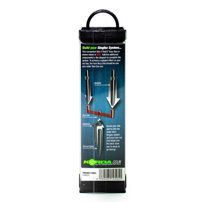 KORDA Перекладина бузз-бар Singlez Black 2 Rod buzzbar 6.0'' черная на 2 удилища