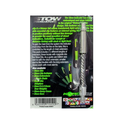 KORDA Механический индикатор поклевки Stow Indicator Complete Assembly Green KEB01