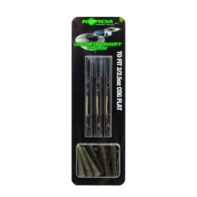 KORDA Набор для грузил COG Booms для грузила Flat Lead 2-2,5oz