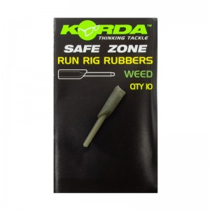 KORDA Отбойник для скользящей оснастки Run Rig Rubber Weedy Green