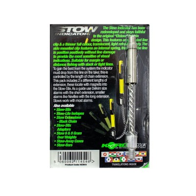 KORDA Механический индикатор поклевки Stow Indicator Complete Assembly Yellow KEB03