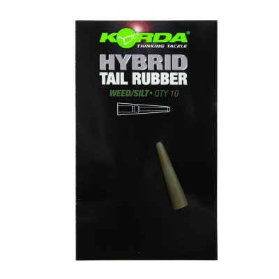 KORDA Конус для безопасной клипсы Hybrid Tail Rubber Weed/Silt