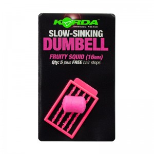 KORDA Имитационная приманка Dumbell Slow Sinking Fruity Squid 16мм