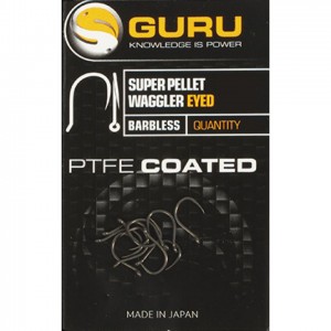 GURU Крючок Super Pellet Waggler Eyed №14 без бородки