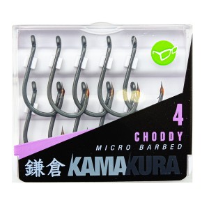 KORDA Крючок Kamakura Choddy №4 с бородкой 10шт