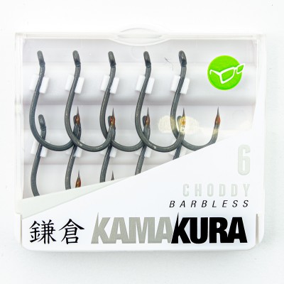 KORDA Крючок Kamakura Choddy Barbless №6 без бородки 10шт