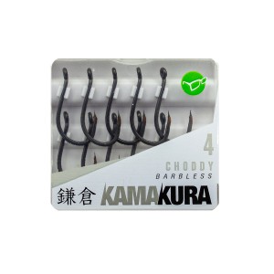 KORDA Крючок Kamakura Choddy Barbless №4 без бородки 10шт