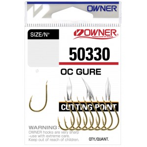 OWNER Крючок Cut Gure gold №3/0 5шт