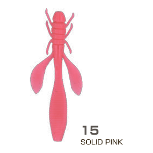 OWNER Мягкая приманка Yuki Bug YB-110 4.3" #15 Solid Pink 11см 7шт