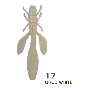 OWNER Мягкая приманка Yuki Bug YB-110 4.3" #17 Grub White 11см 7шт