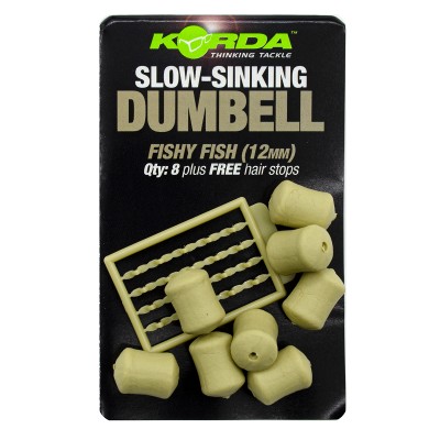 KORDA Имитационная приманка Dumbell Slow Sinking Fishy Fish 12мм