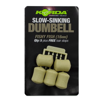 KORDA Имитационная приманка Dumbell Slow Sinking Fishy Fish 16мм