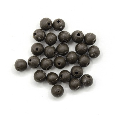 KORDA Бусина резиновая Rubber Bead Brown 5мм