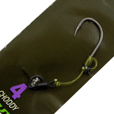 KORDA Поводок готовый Hinge Rig Mouth Trap 25lb IQ-2 20lb Choddy №4