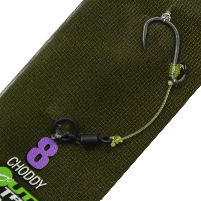 KORDA Поводок готовый Hinge Rig Mouth Trap 25lb IQ-2 20lb Choddy №8