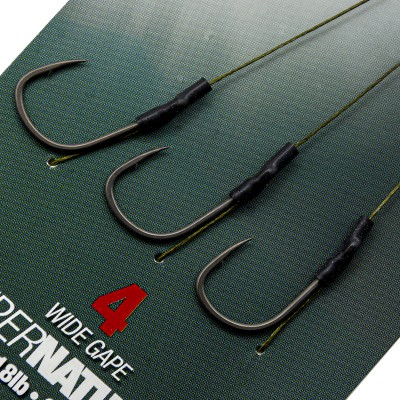 KORDA Поводок готовый Solidz PVA Rig 18lb Wide Gape №4