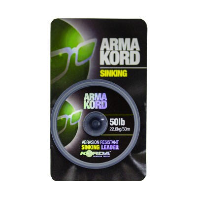 KORDA Шок-лидер Arma Kord Sinking 50lb 50м