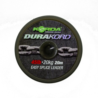 KORDA Шок-лидер Dura Kord Dyneema Spliceable Leader 45lb 20м