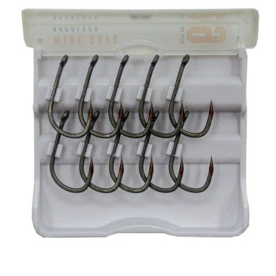 KORDA Крючок Kamakura Wide Gape Barbless №6 без бородки 10шт