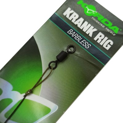 KORDA Поводок готовый Krank Ready Rig №10 безбородый