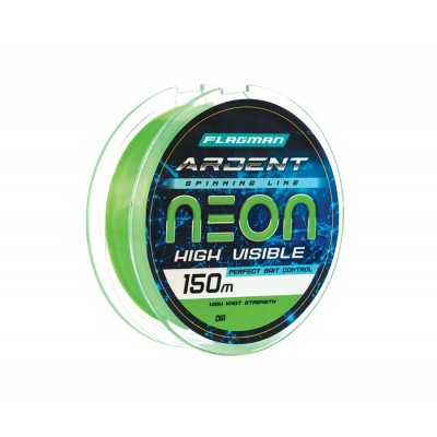 FLAGMAN Леска Ardent Neon 150м 0,35мм 14,6кг/32,2lb