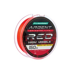 FLAGMAN Леска Ardent Red 150м 0.22мм 6.4кг/14.1lb