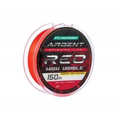 FLAGMAN Леска Ardent Red 150м 0,22мм 6,4кг/14,1lb