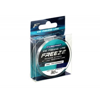 FLAGMAN Леска Freeze Ice Fishing Line 30м 0,083мм 0,58кг