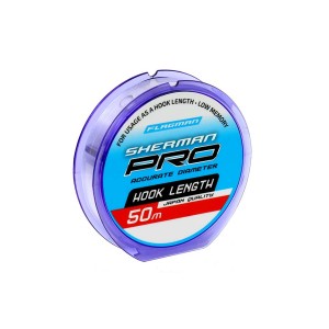 FLAGMAN Леска Sherman Pro Hook Length 50м 0.165мм 2.33кг