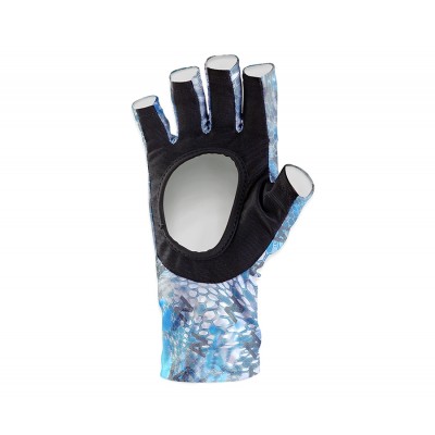 VEDUTA Перчатки солнцезащитные UV Gloves Reptile Skin Blue M-L мужские