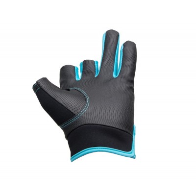 FLAGMAN Перчатки спиннингиста Neoprene Gloves обрез 3 пальца L