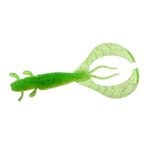 FLAGMAN Рак FL Craw 2.5" #1527 Lime/Lime Chartreuse 12см 6шт