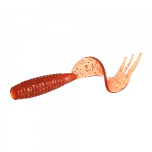 FLAGMAN Твистер Trident 2.5" Bloodworm 6.3см 10шт