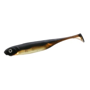 FLAGMAN Виброхвост Real Shad 3.5" Green Pumpkin Macrell 8.7см 5шт