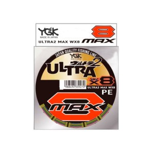 YGK Шнур плетеный Ultra2 Max WX8 200м #0.8 0.148мм