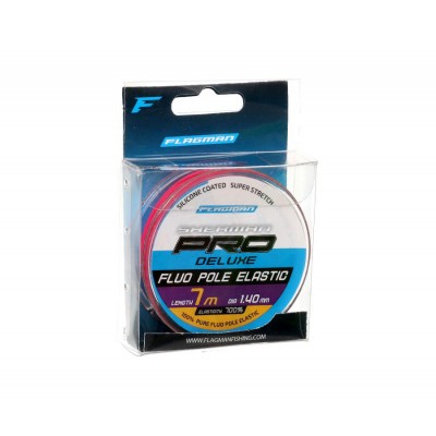 FLAGMAN Амортизатор для штекера Deluxe Fluo Pole Elastic 7м d1,4мм pink