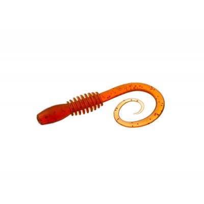 FLAGMAN Червь Helical 4" #016 UV motor oil squid 10см 10шт