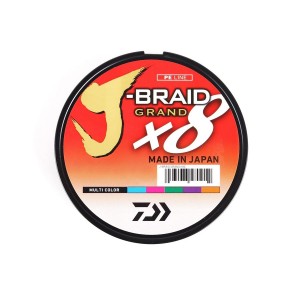 DAIWA Шнур J-Braid Grand x8 150м Multicolor 0.10мм 7кг