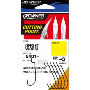 OWNER Крючок Offset Shank BC №4/0 5шт
