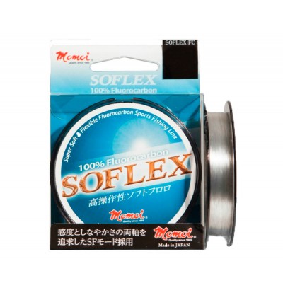 MOMOI Леска Fluorocarbon Soflex FC 50м 0,148мм