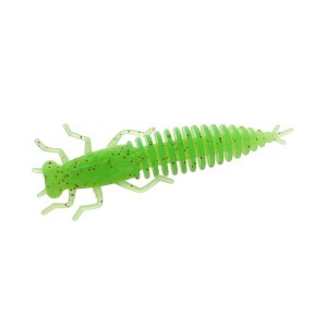 FLAGMAN Нимфа Tonbo 3.0" #1527 Lime/Lime Chartreuse 7.5см 5шт