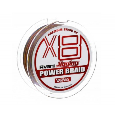 VARIVAS Шнур Jiging Power Braid PE X8 200м #1,2