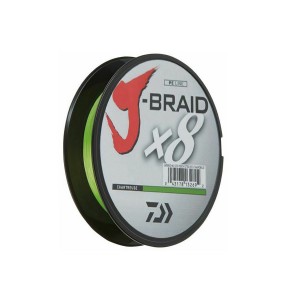 DAIWA Шнур J-Braid x8 300м Chartreuse 0.35мм 36кг