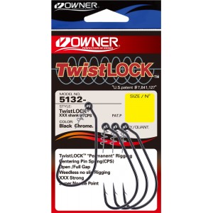 OWNER Крючок Twist Lock CPS BC №1/0 4шт