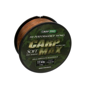 CARP PRO Леска Carp Max Camo 1000м 0.25мм