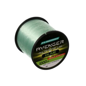 FLAGMAN Леска Avenger Olive Line 1000м 0.30мм 9.1кг/20lb